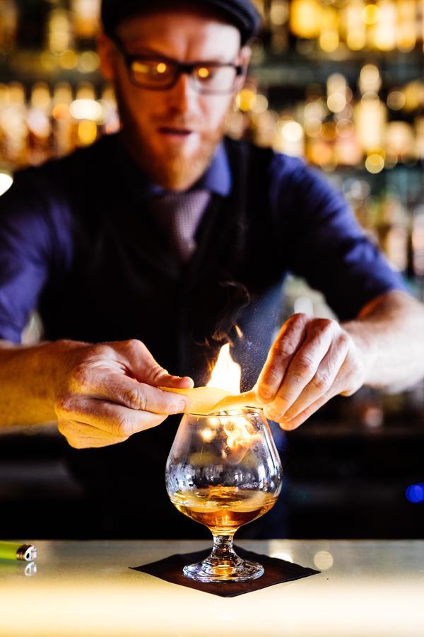 The Henry Jones Art Hotel Hobart Esterno foto Flaming orange peel
