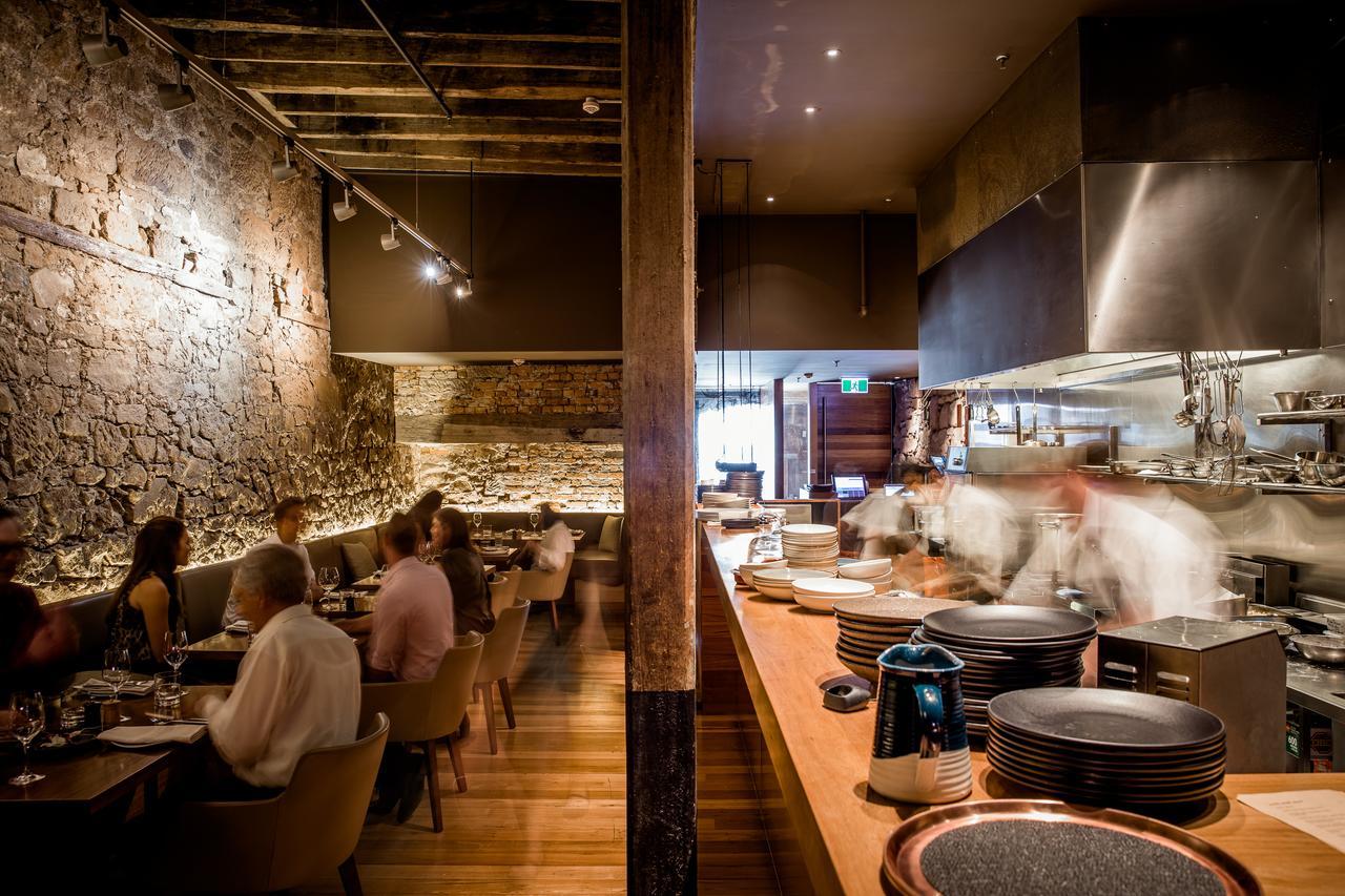 The Henry Jones Art Hotel Hobart Esterno foto Interior of the restaurant